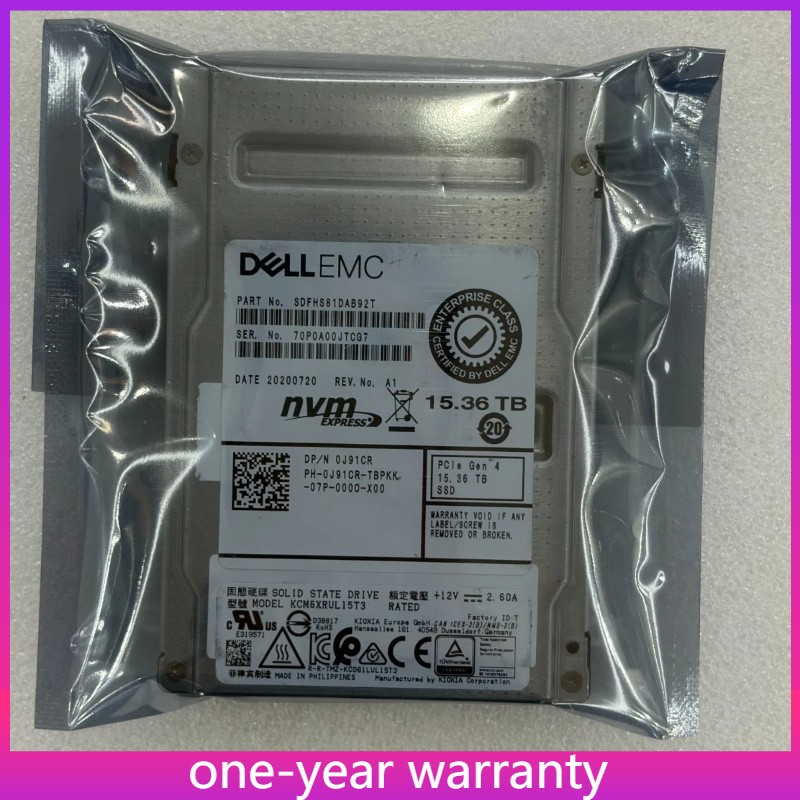 Kioxia KCM6XRUL15T3 15.36TB NVMe PCIe 4.0 Gen4 2.5" Solid State Drive IN STOCK