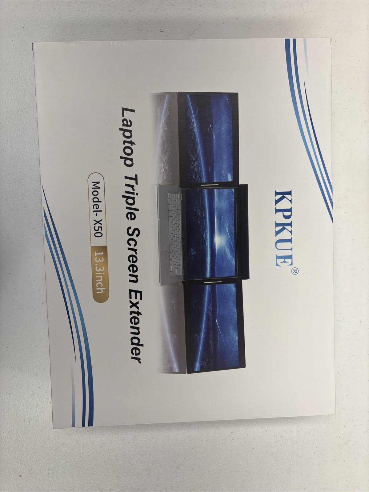 Kpkue Laptop Triple Screen Extender Model- X50 (13.3”) - New