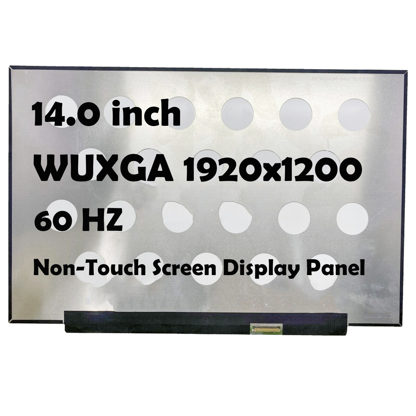 14" NV140WUM-N4A V8.0 1920x1200 60HZ LED LCD Non-Touch Screen Display Panel
