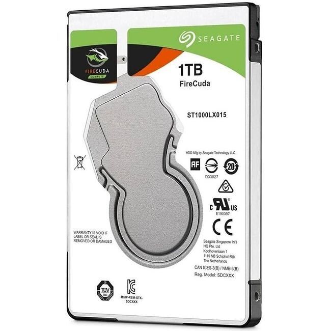 Seagate ST1000LX015 FireCuda Hard Drive - 1 TB - 2.5 - SATA