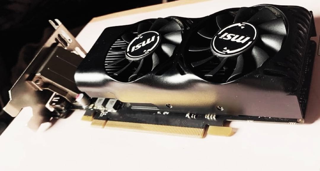 MSI GeForce GTX 1050 Ti 2GT LP Graphics Card Low Profile Used Tested Working