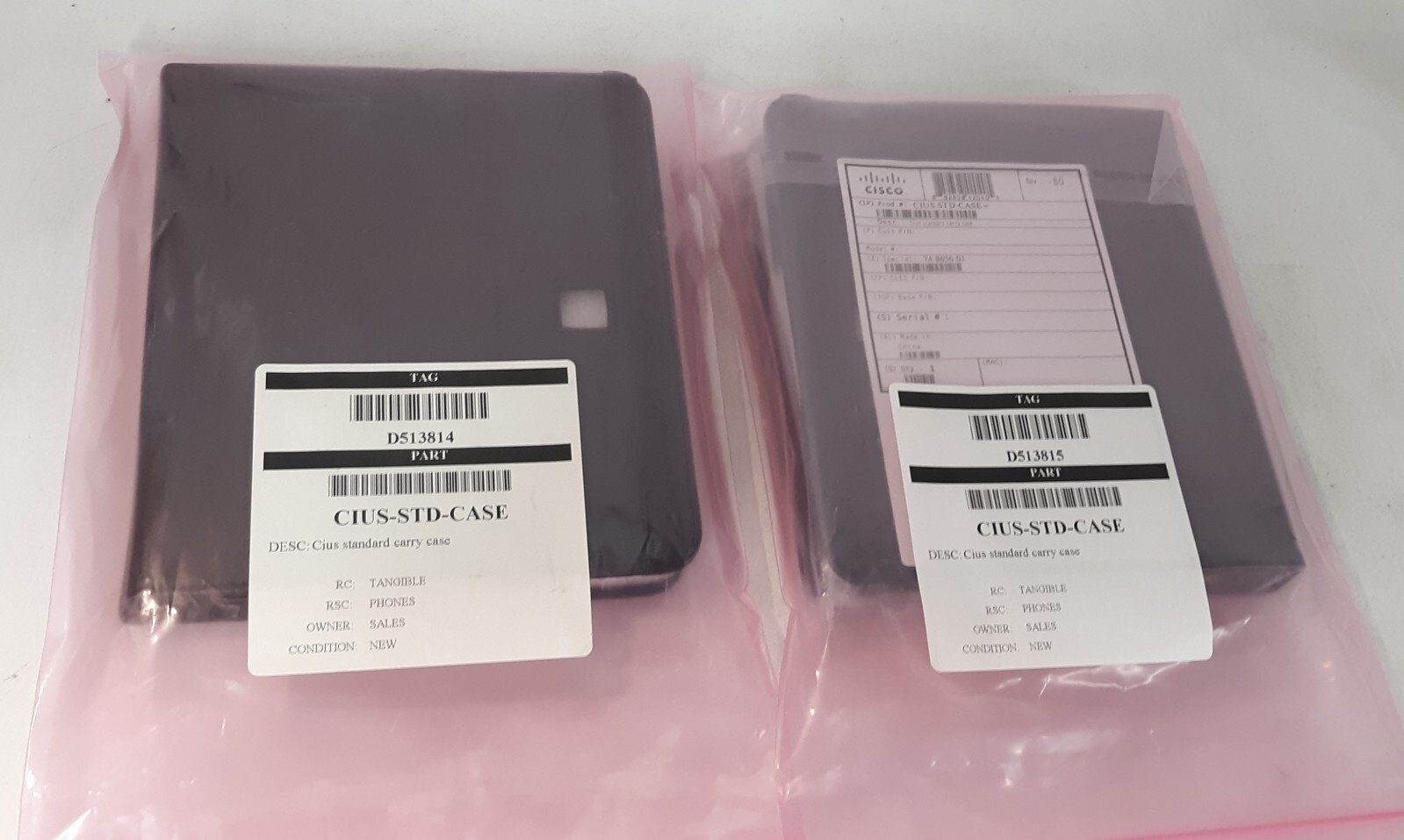 Pair of Cisco CIUS-STD-CASE Cius Standard Carry Case NEW *OUT OF BOX*