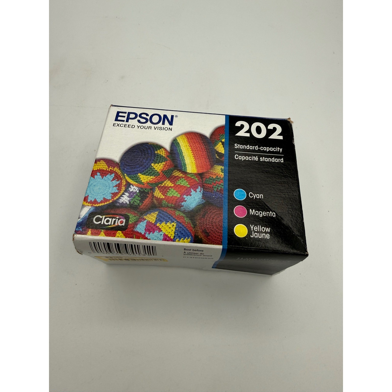 Epson 202 Ink Cartridges Multi-Pack CMY OS Multi New Sealed Claria