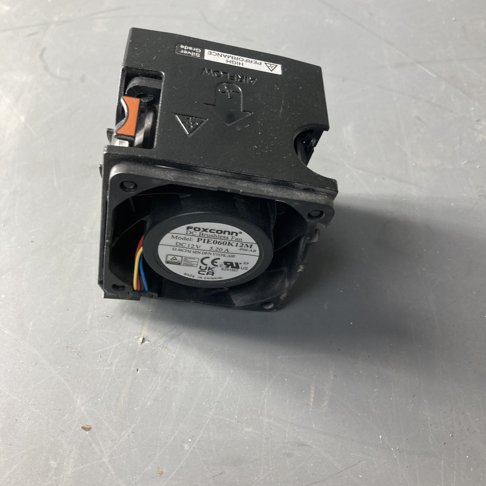 Foxconn Dell Brushless Silver Grade Fan 5NHJV For PowerEdge 760XS