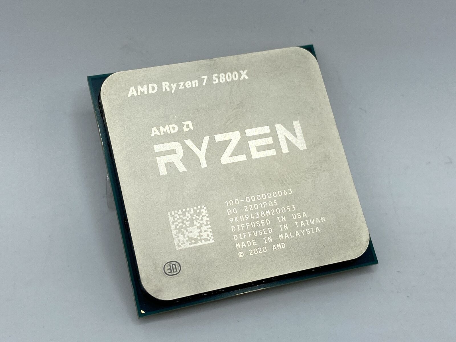 AMD Ryzen 7 5800X AM4 3.8GHz 8 Core 16 Thread Desktop Processor Used