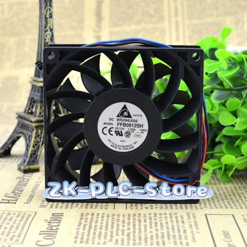 1PC New Delta FFB0912SH 12V 1.04A 3Pin Cooling Fan Fast Shipping
