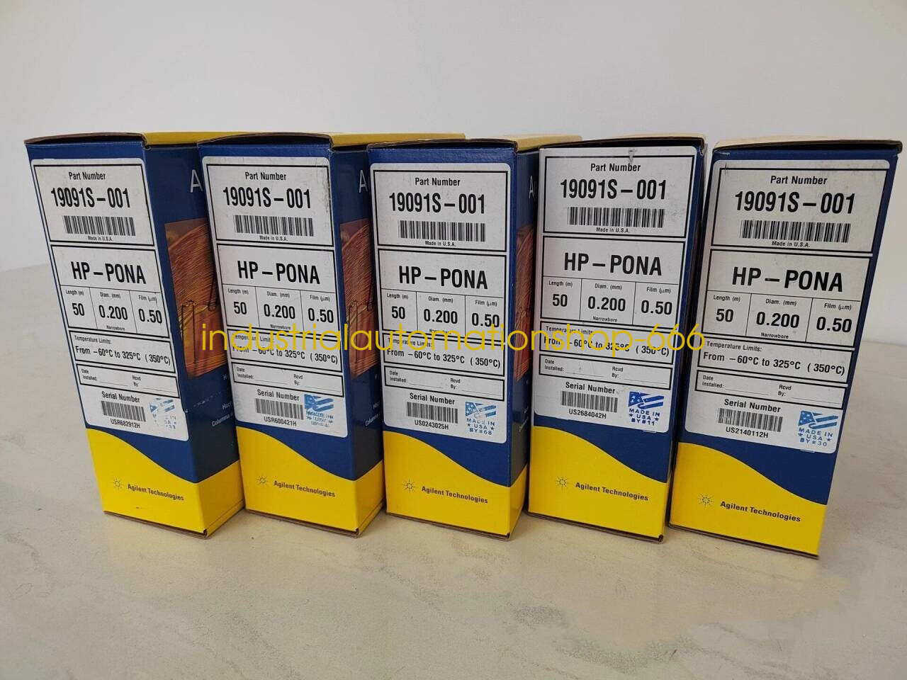 1PC NEW Agilent 19091S-001 Gas chromatography column Via DHL or FedEX