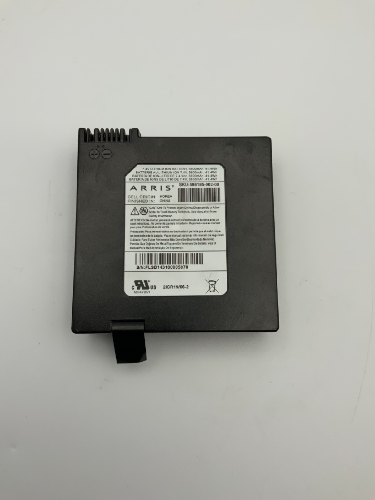 Arris 7.4v 5600MAH Lithium-Ion L1-ion Battery OEM 586185-002-00