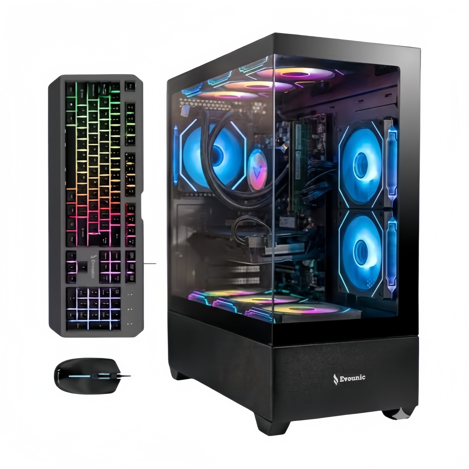 Gaming PC Ryzen 7 5700X ,GTX1080 Ti,32GB RAM,1TB NVME,Win11,WiFi6,Liquid Cooled