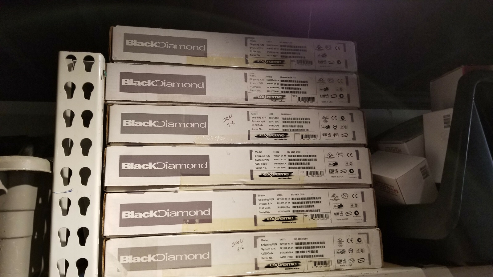 NIB Extreme Networks Blackdiamond 50015 BD 6800 MSM64i Fabric Switch Module
