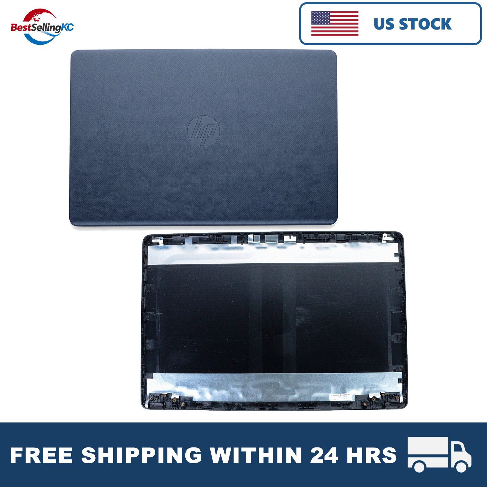 New For HP 17-BY 17-CA 17-BY1053DX 17-BY3613DX Black LCD Cover L48403-001