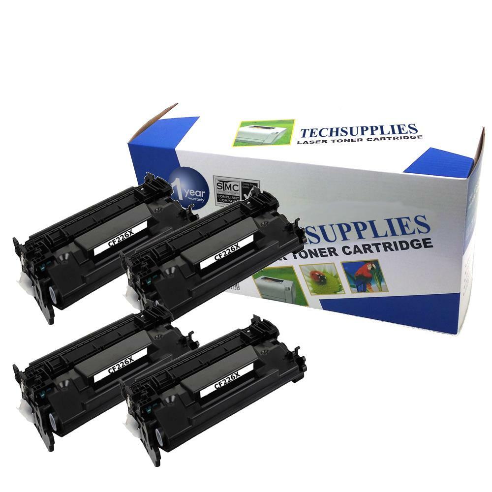 4 pk Toner Cartridge replace for HP MFP M426fdw MFP M426dw CF226X