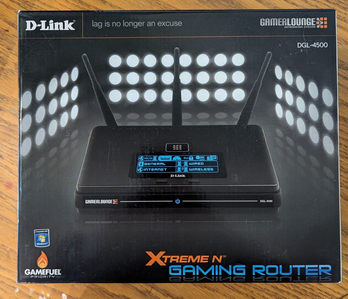 D-Link DGL-4500 XTreme N Gaming Router