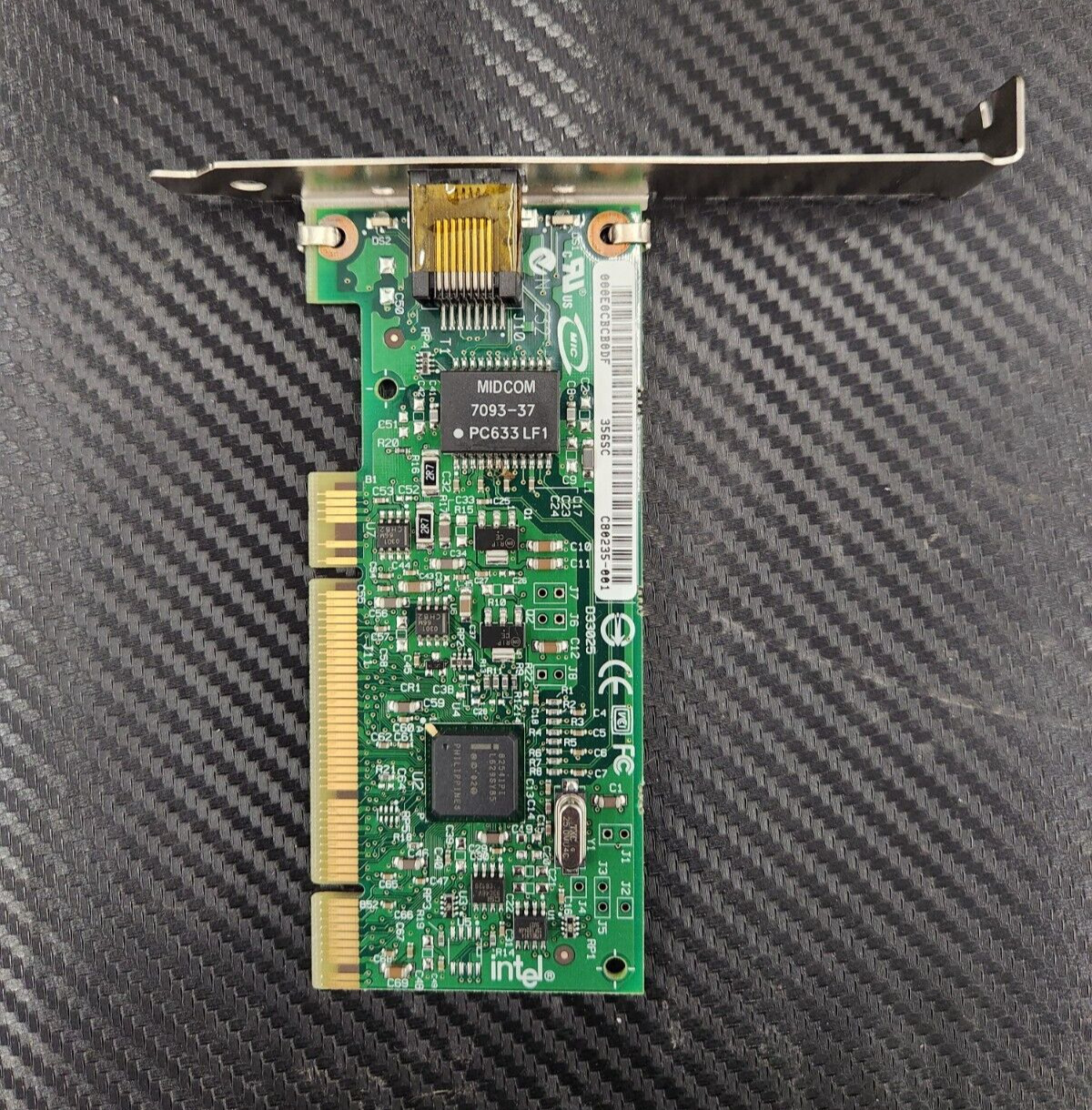 Intel PRO/1000 GT PCI Gigabit Network Adapter High Profile PWLA8391GT