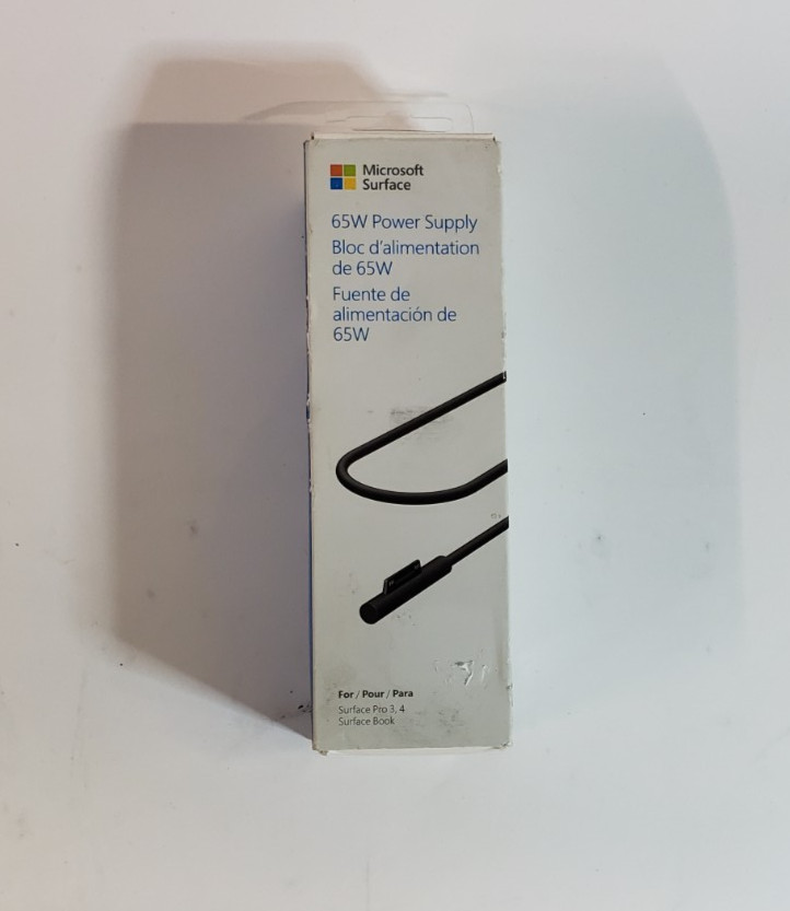 Microsoft - Surface 65W Power Supply - Black - OPEN BOX