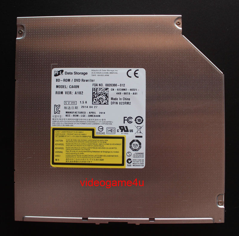 12.7mm SATA Slot Load Blu-Ray BD-ROM Combo DVD Rewriter Drive HL CA40N New