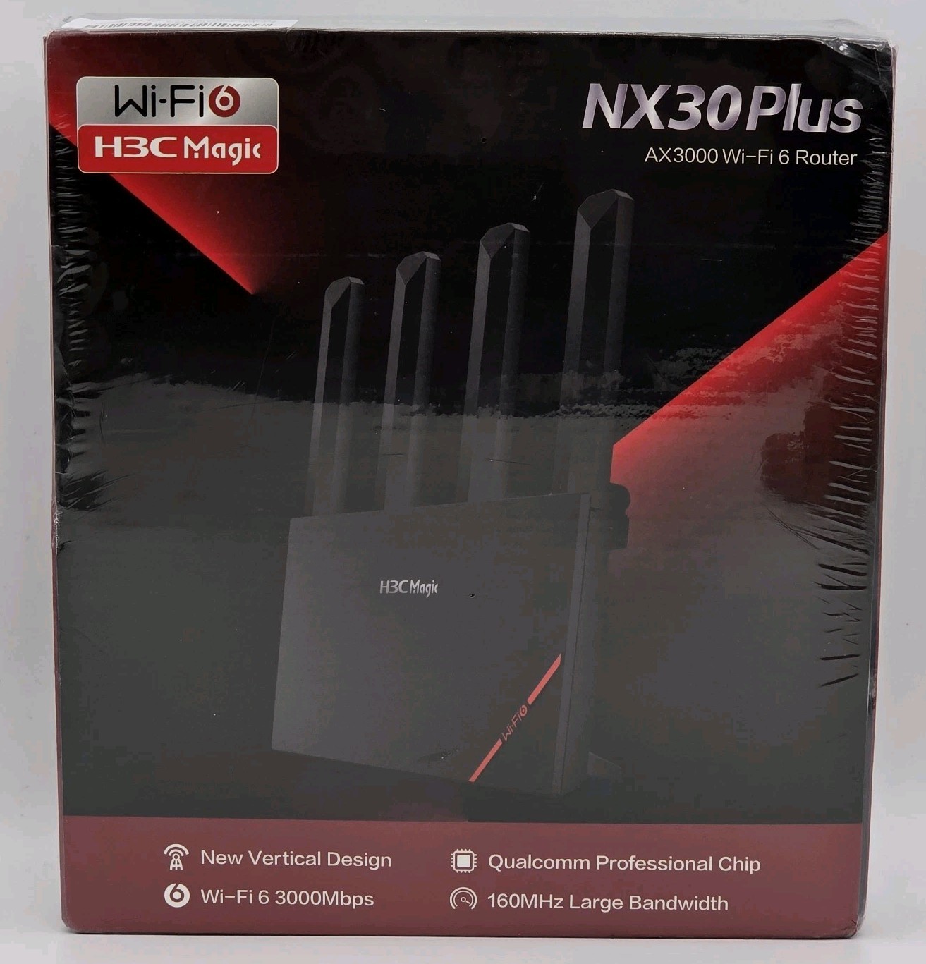 H3C Magic AX3000 NX30 Gigabit Wifi 6 Wireless Router Long Range 200+ devices