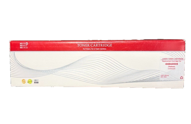 Toner Cartdrige for OKI C831 MC873 44844509 Yellow Toner Cartridge New *SEALED*