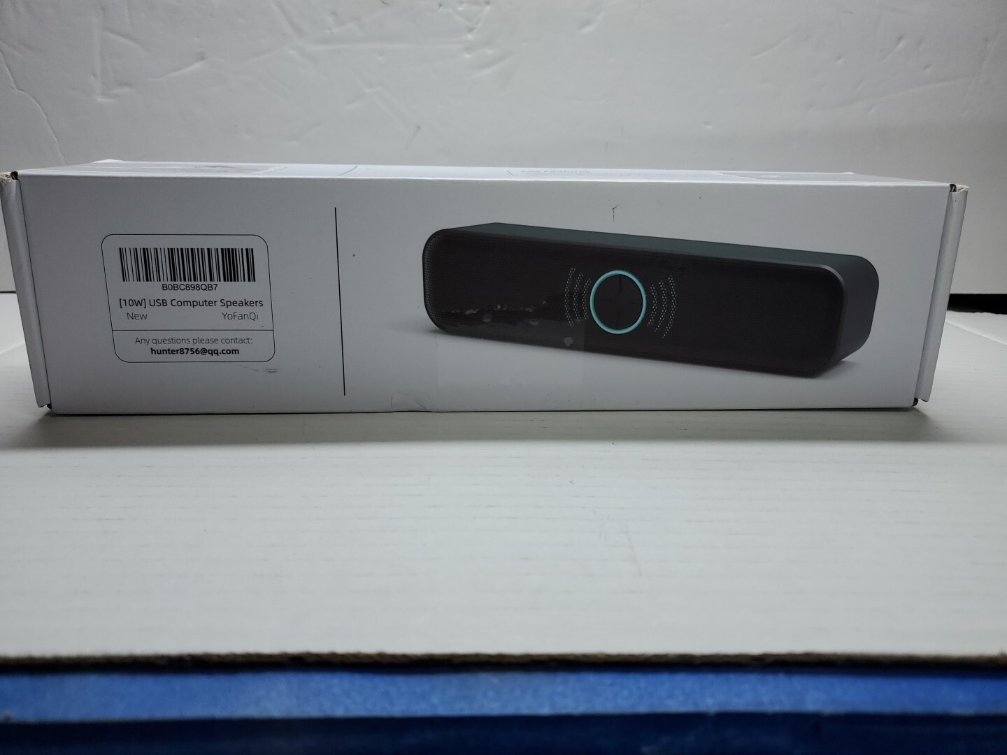 USB Computer Desktop Speaker, Portable Wired Speaker Plug and Play, Space Saving