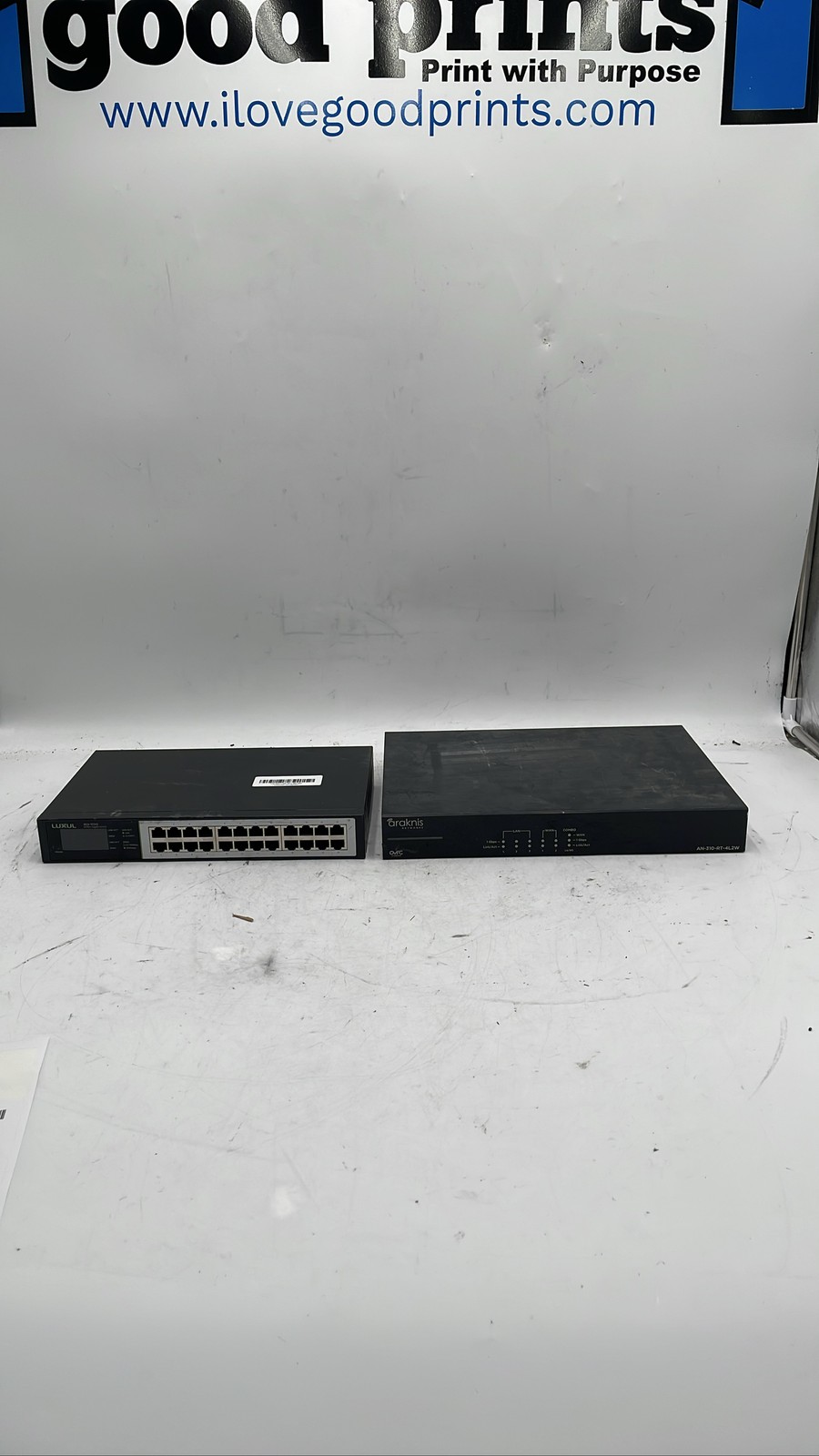 Araknis AN-310-RT-4L2W Dual WAN Gigabit Router Lot of 2 FOR PARTS