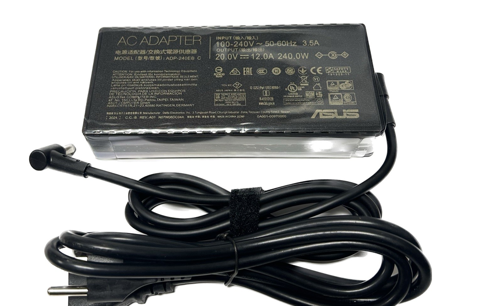 Original 240W ASUS Charger ADP-240EB B ROG Zephyrus M16 GU603 6.0*3.7mm Adapter