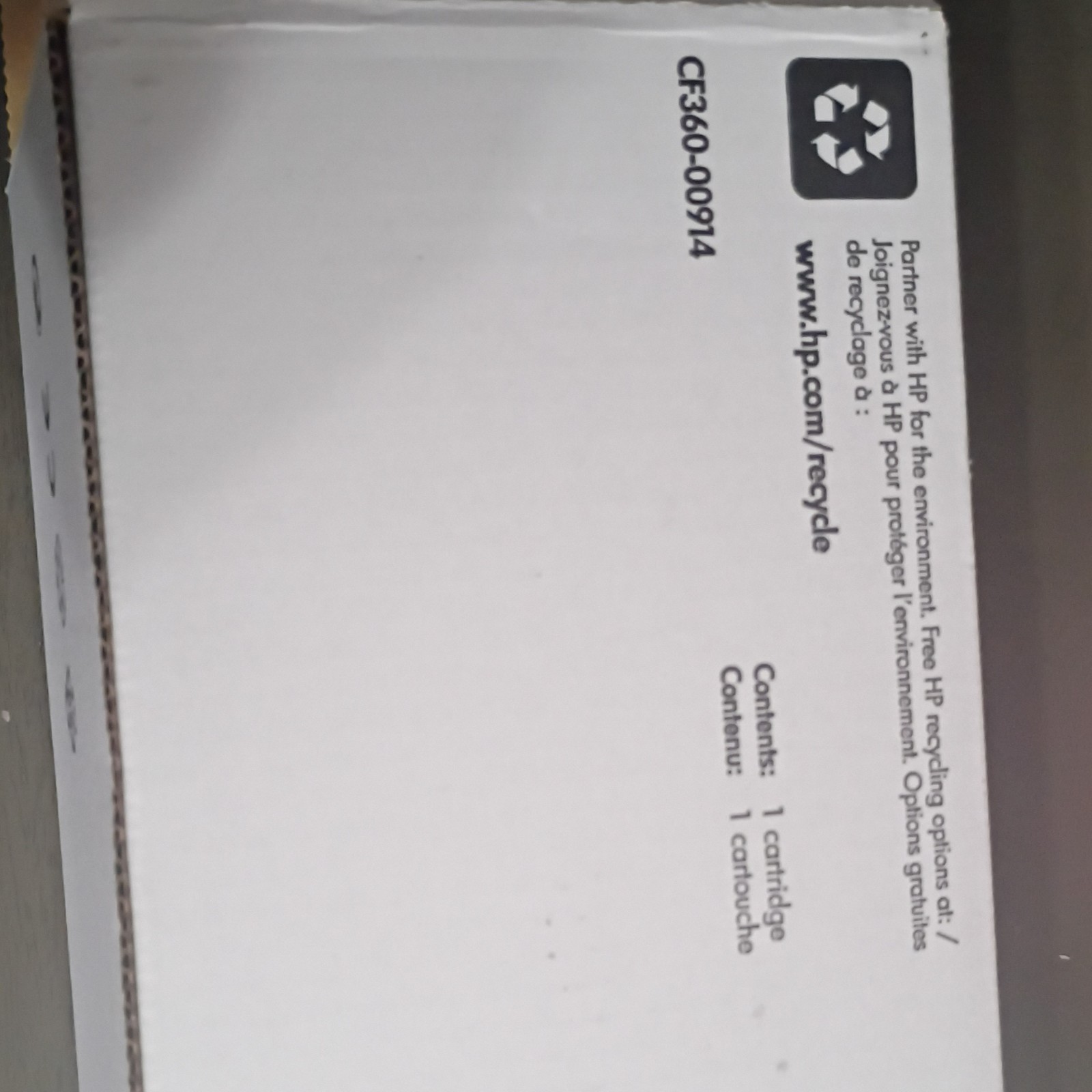 HP Genuine Original Laser Toner Cartridge CF360-00914 CF360 For HP Printer
