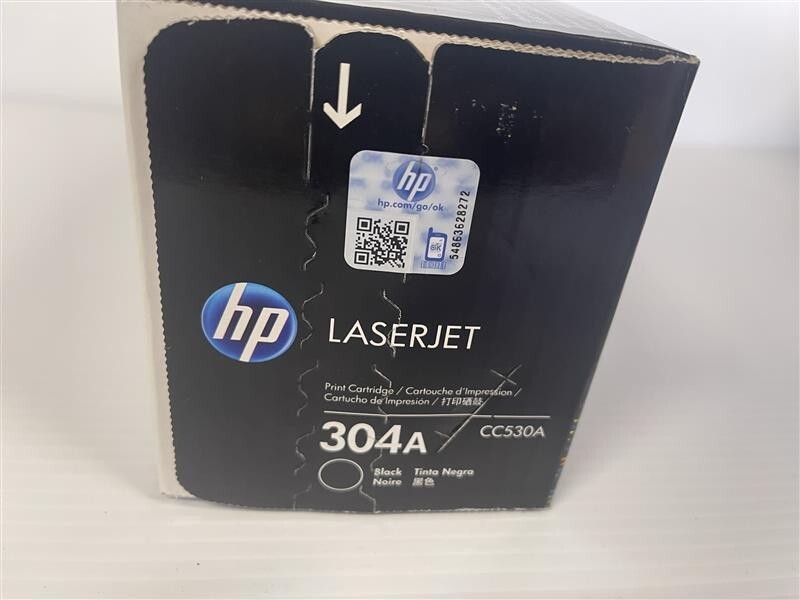 CC530A 304A Black Toner Cartridge Color Sealed NEW