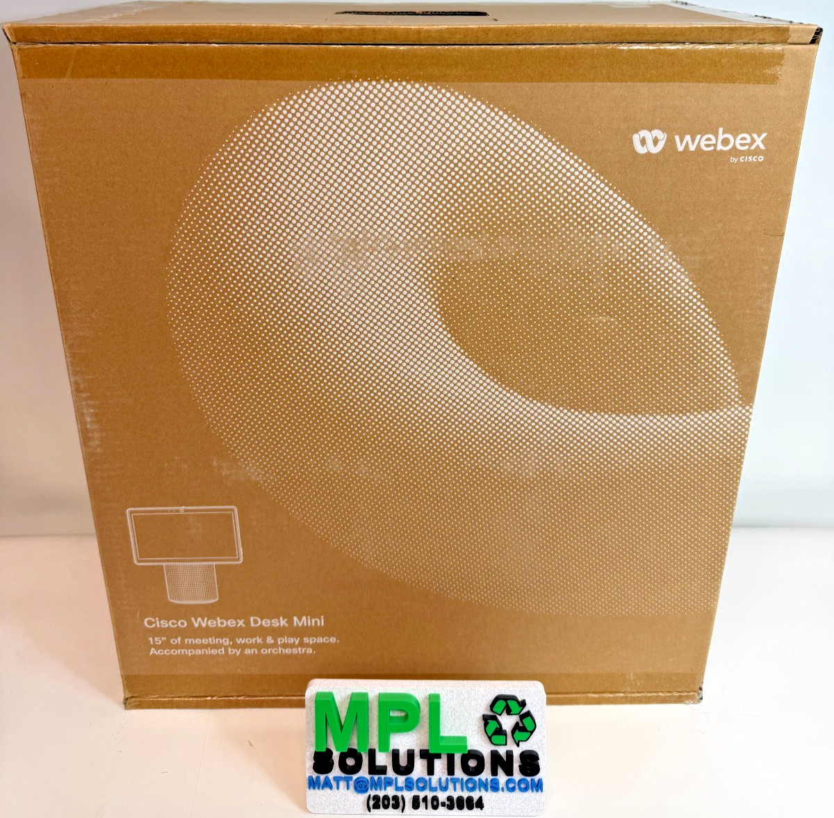 NEW SEALED CISCO Webex Desk Mini CS-DESKMINI-K9 15.6" Wi-Fi Bluetooth GENUINE