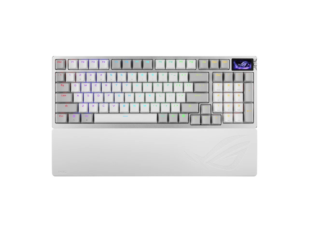 ASUS ROG Azoth 96 HE Wireless Hall Effect Gaming Keyboard 96% Full-Size, Tri-Mod