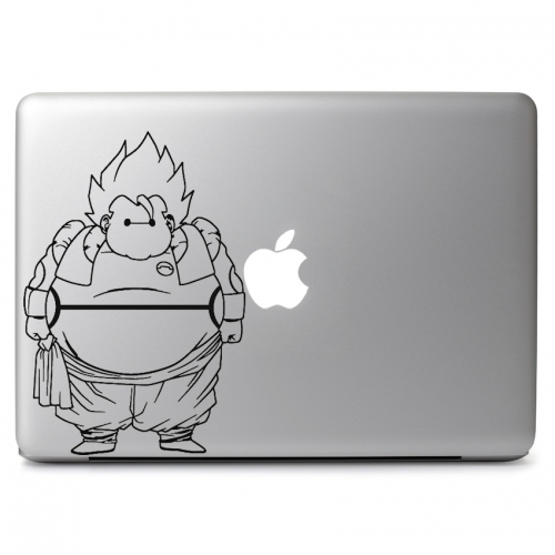 Big Hero 6 Baymax Vinyl Decal Sticker for 11" 13" 15" 17" Apple Macbook Air Pro