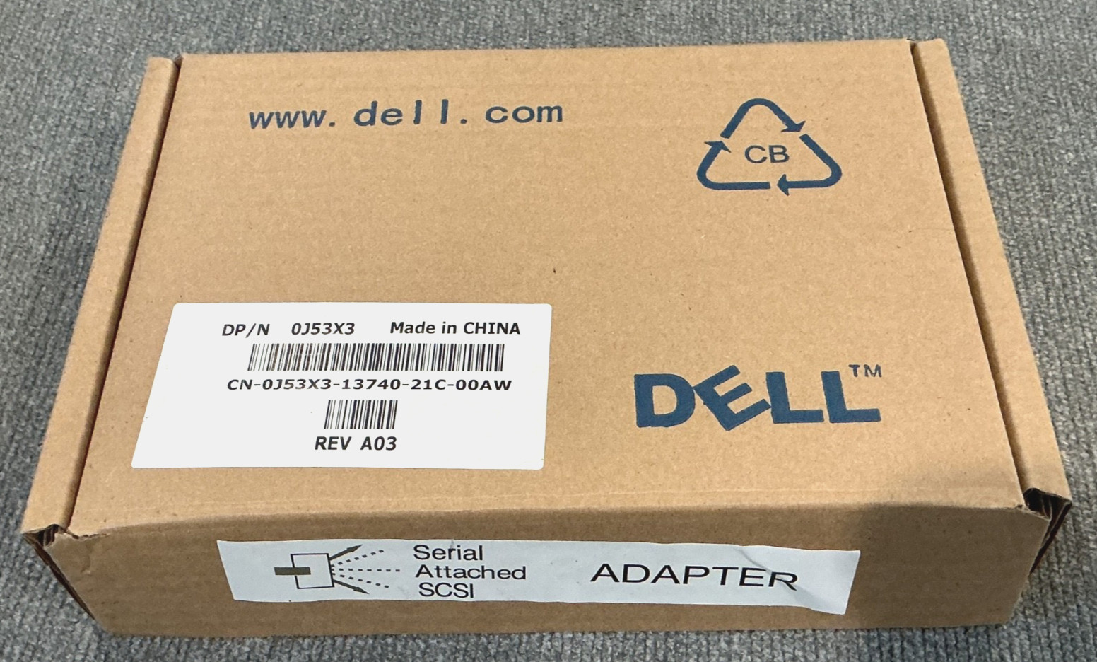 Genuine DELL SAS ADAPTER 0J53X3 NEW