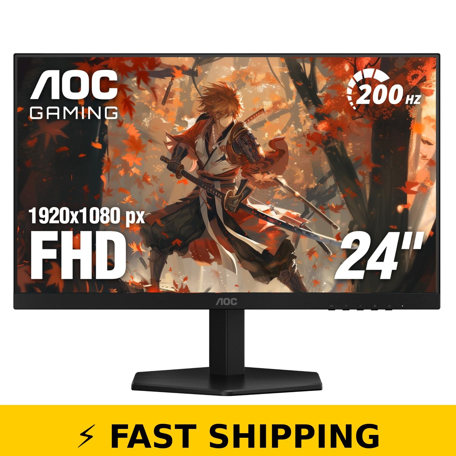 AOC 24G42HE 24" Gaming Monitor 200Hz IPS Full HD Console Ready