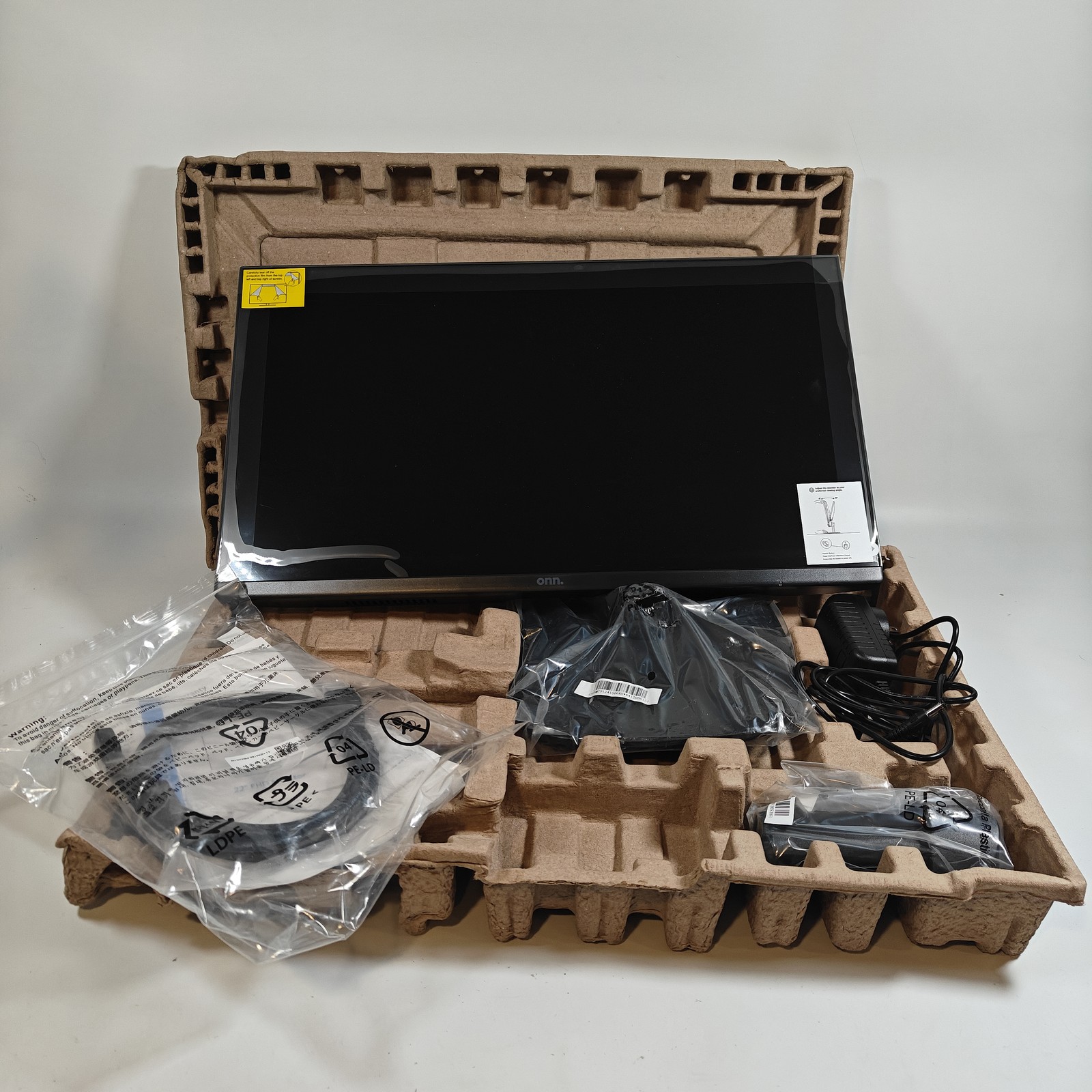 Onn 22" FHD 1920x1080 100hz Bezel-Less Monitor - NEW MODEL (100140681)