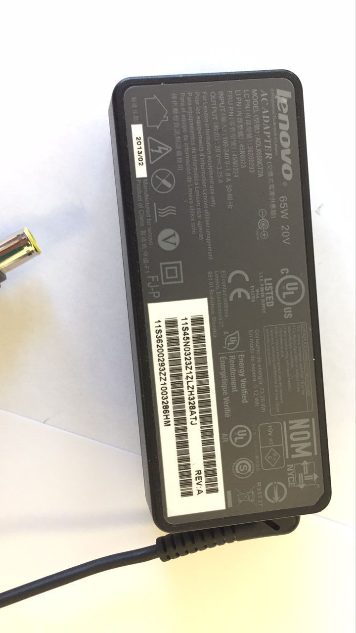 Original IBM Lenovo 65W AC Power Adapter Charger For Lenovo Thinkpad Edge Laptop