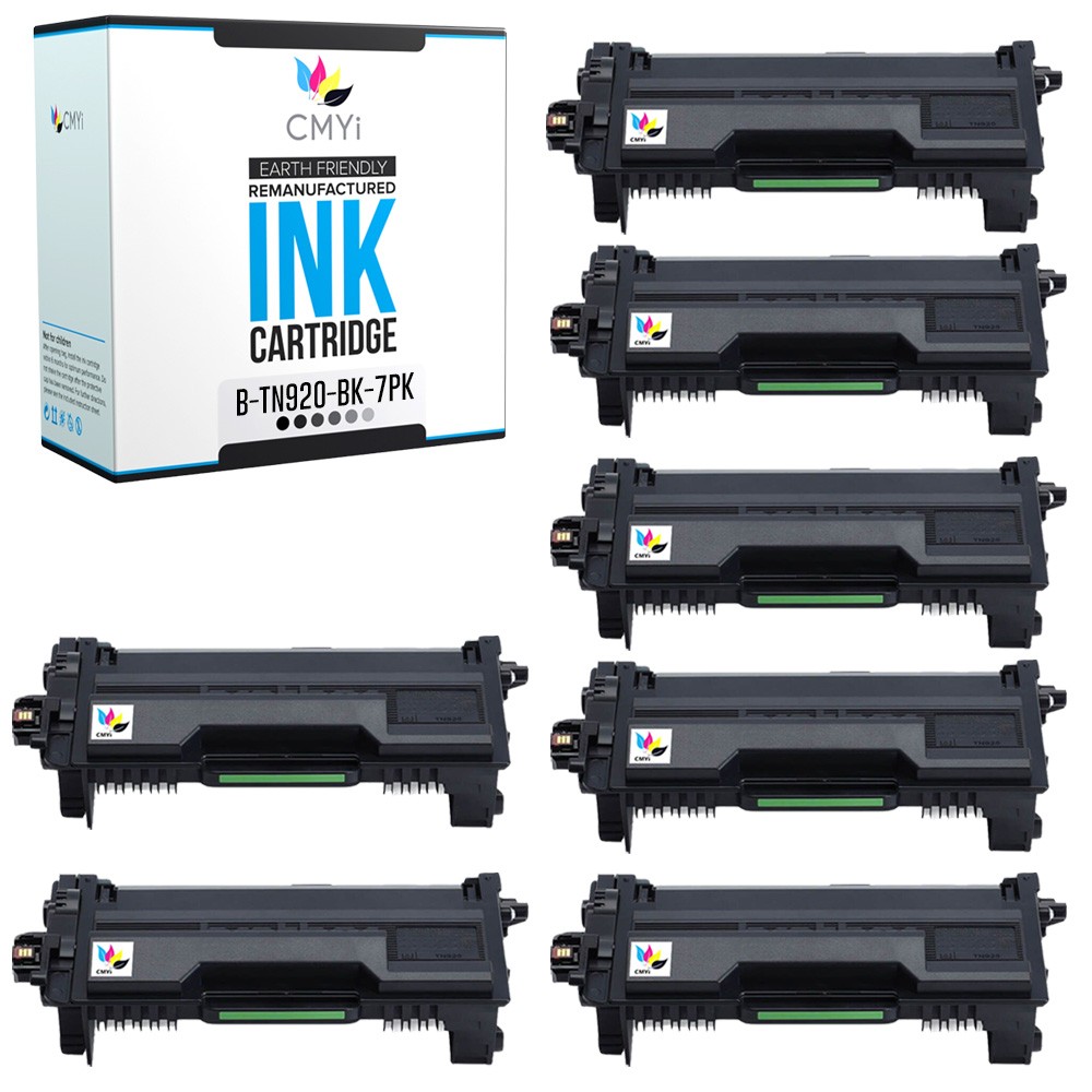 7-Pack Compatible CMYi TN920 Printer Cartridge fits Brother MFC-L5717DW L5915DW