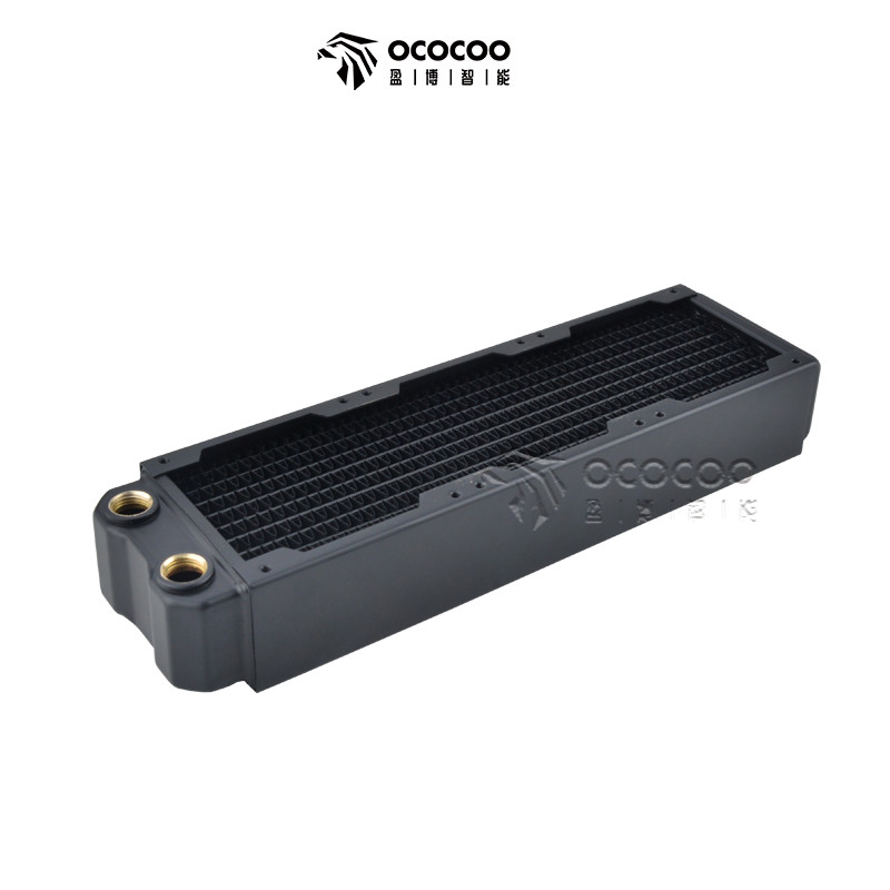 OCOCOO 240 Copper Radiator For Water Cooler Computer System Liquid Cooling LED