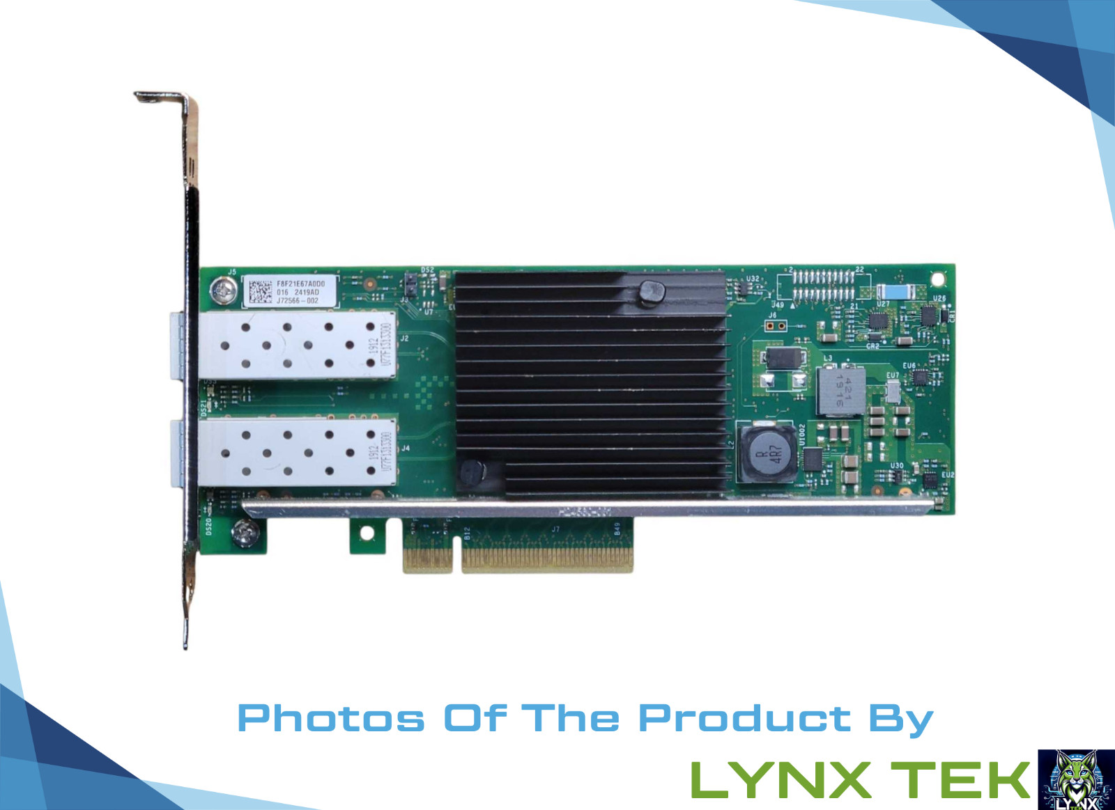 Dell Intel X710-DA2 Dual-Port 10GbE SFP+ Network Interface Card (0Y5M7N/05N7Y5)