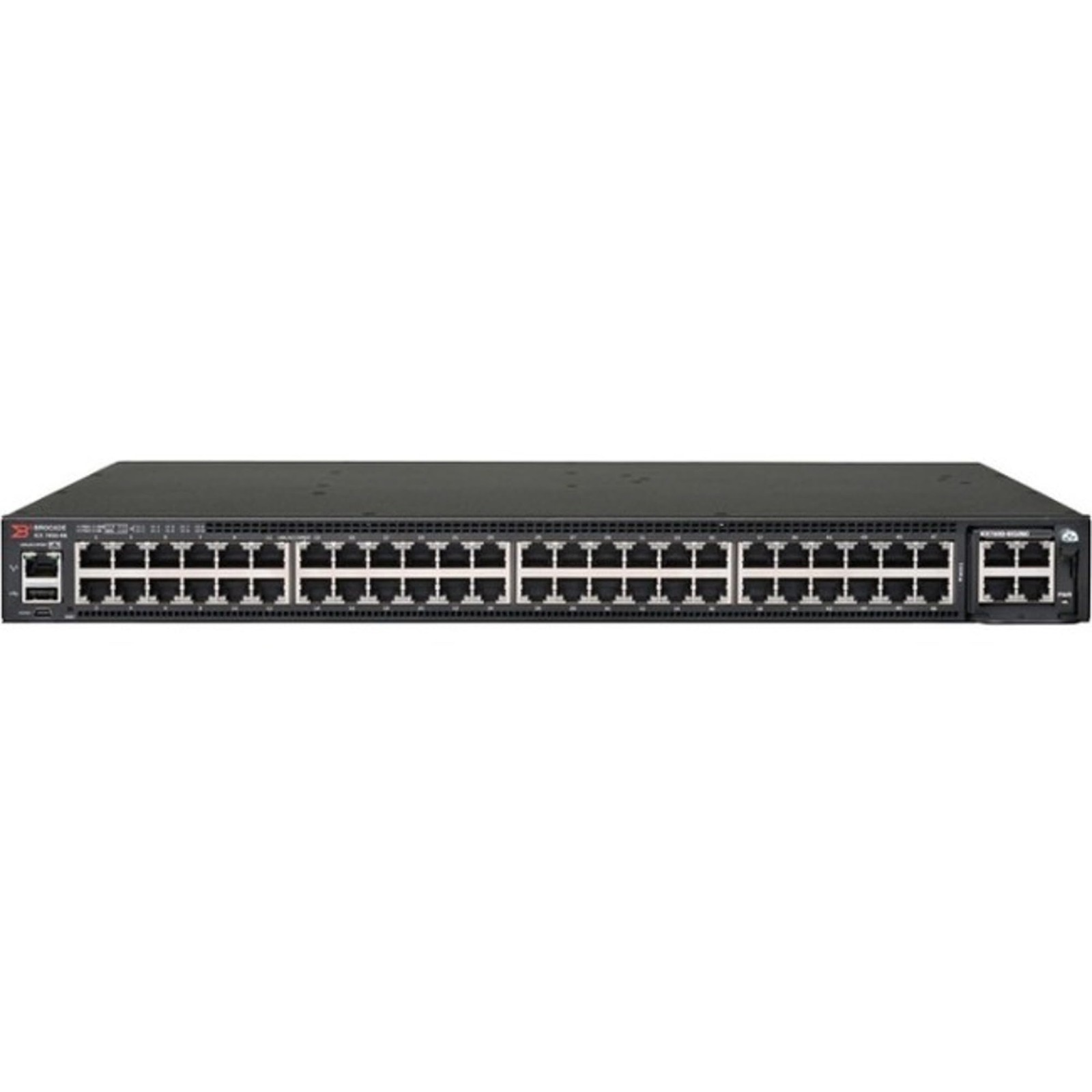 Brocade ICX7450-48P Network Switch Managed L2/L3 Gigabit Ethernet 10/100/1000
