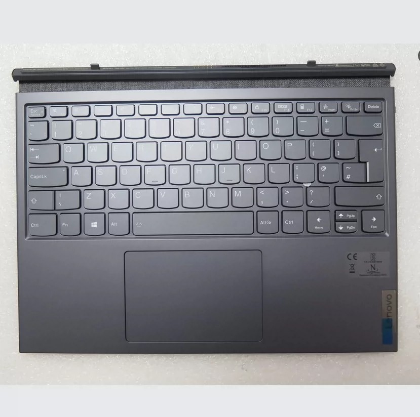New for Lenovo Yoga Duet 7-13ITL6/6-LTE Palmrest UK Keyboard Docking