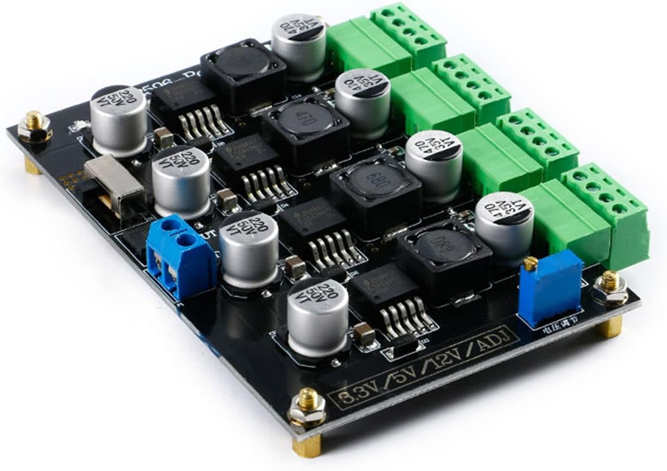 LM2596 Multi-Channel Switching Power Supply Module 3.3V/5V/12V/ADJ Adjustable Vo