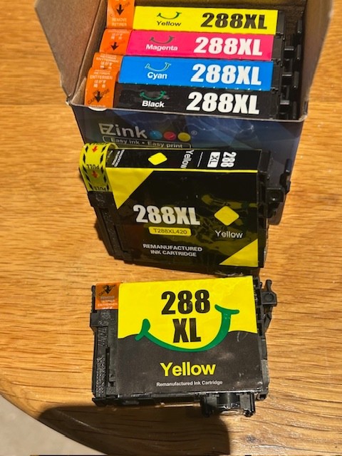 Ezink 220XL Manufactured Replacement For Epson - 6 Cartridges