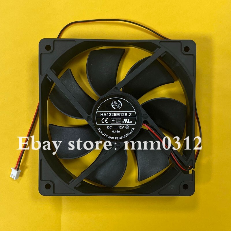 HA1225M12S-Z 12V 0.45A 120*120*25MM 12CM chassis power cooling fan