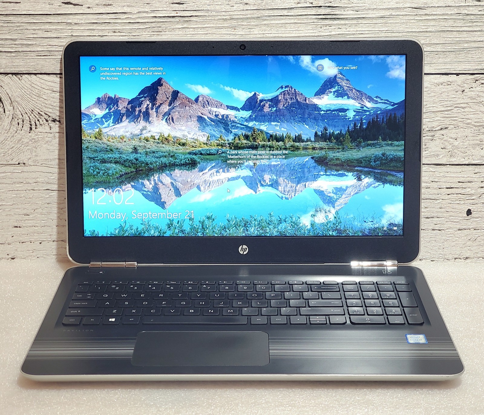 HP Pavilion 15-au010wm Intel Core i7-6500U 2.5 GHz 8GB 1TB HDD Laptop
