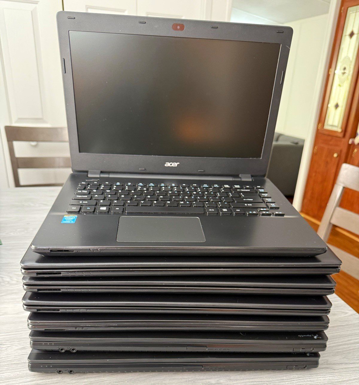 Lot of 6 Acer  Laptop Intel Core i5 4th and 3ra Gen 4GB RAM 500GB HDD and 1 free