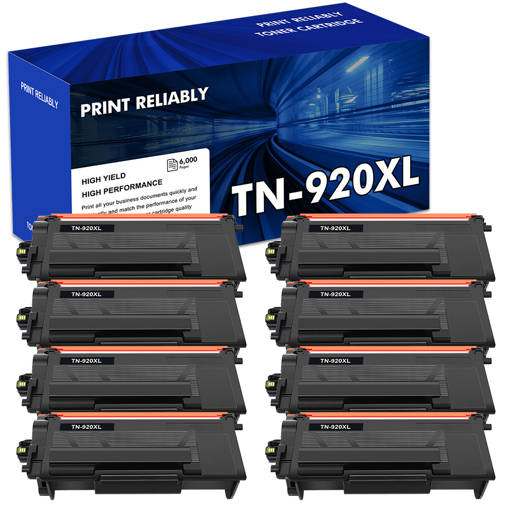 8x High Yield Compatible With Brother TN920 TN920XL Toner HL-EX415DW MFC-EX915DW
