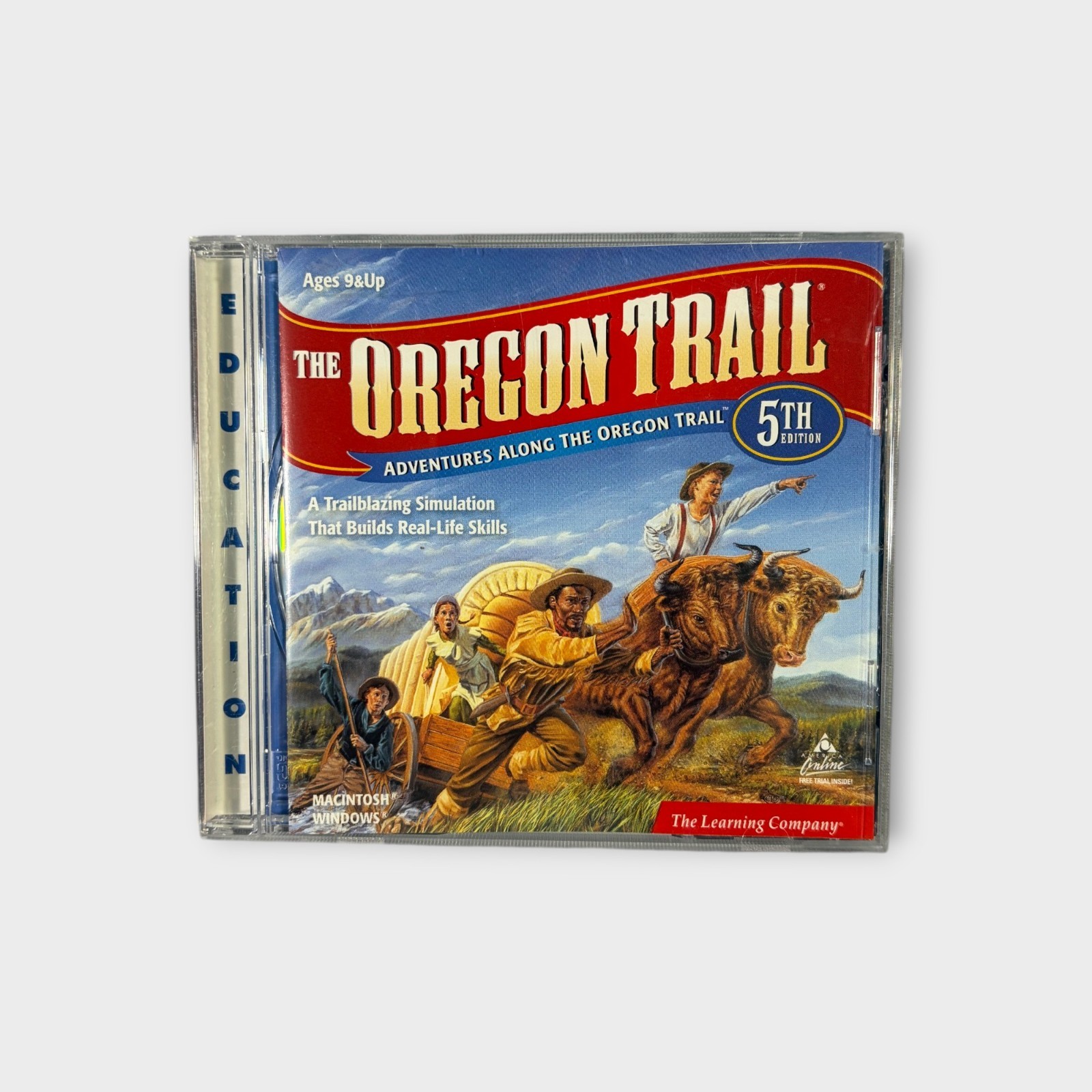 The Oregon Trail 5th Edition Cd-rom PC Mac Educational Game The Learning Company
