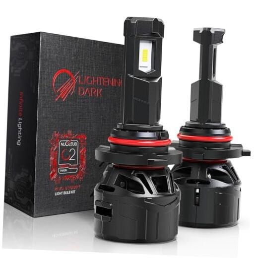 90-05 Fog Bulb, +800% Brighter 40000LM 6500K Xenon White 9005/HB3 9005 (HB3)