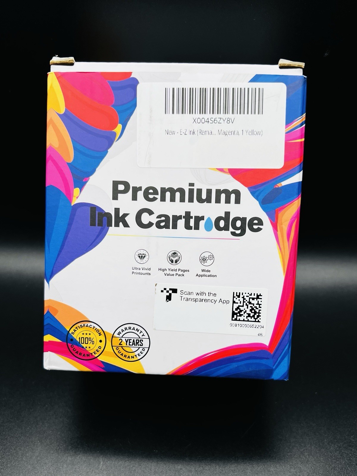 NEW 3 Sealed EZink Printer Ink Cartriges 2 802XL Black + 1 802XL Yellow