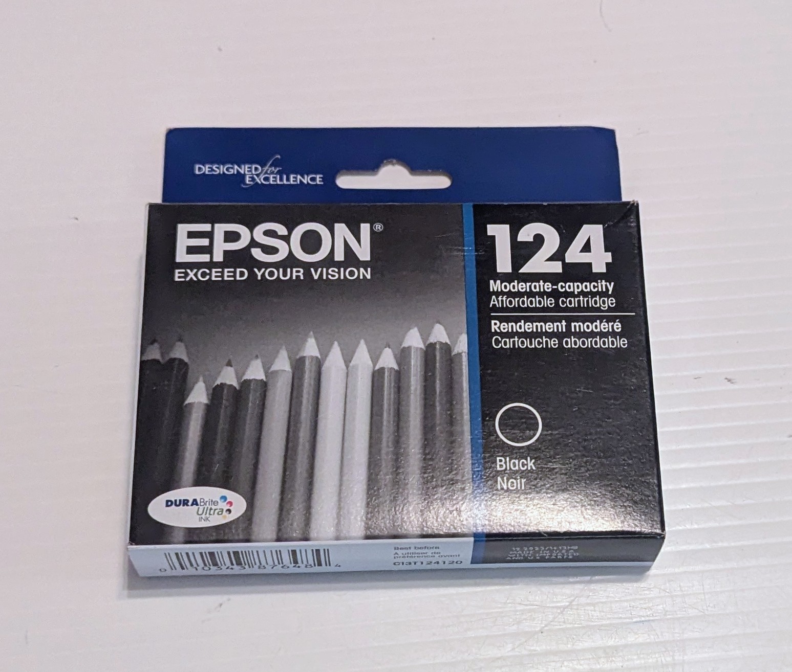 Epson 124 (T124120-S) Black Ink Cartridge