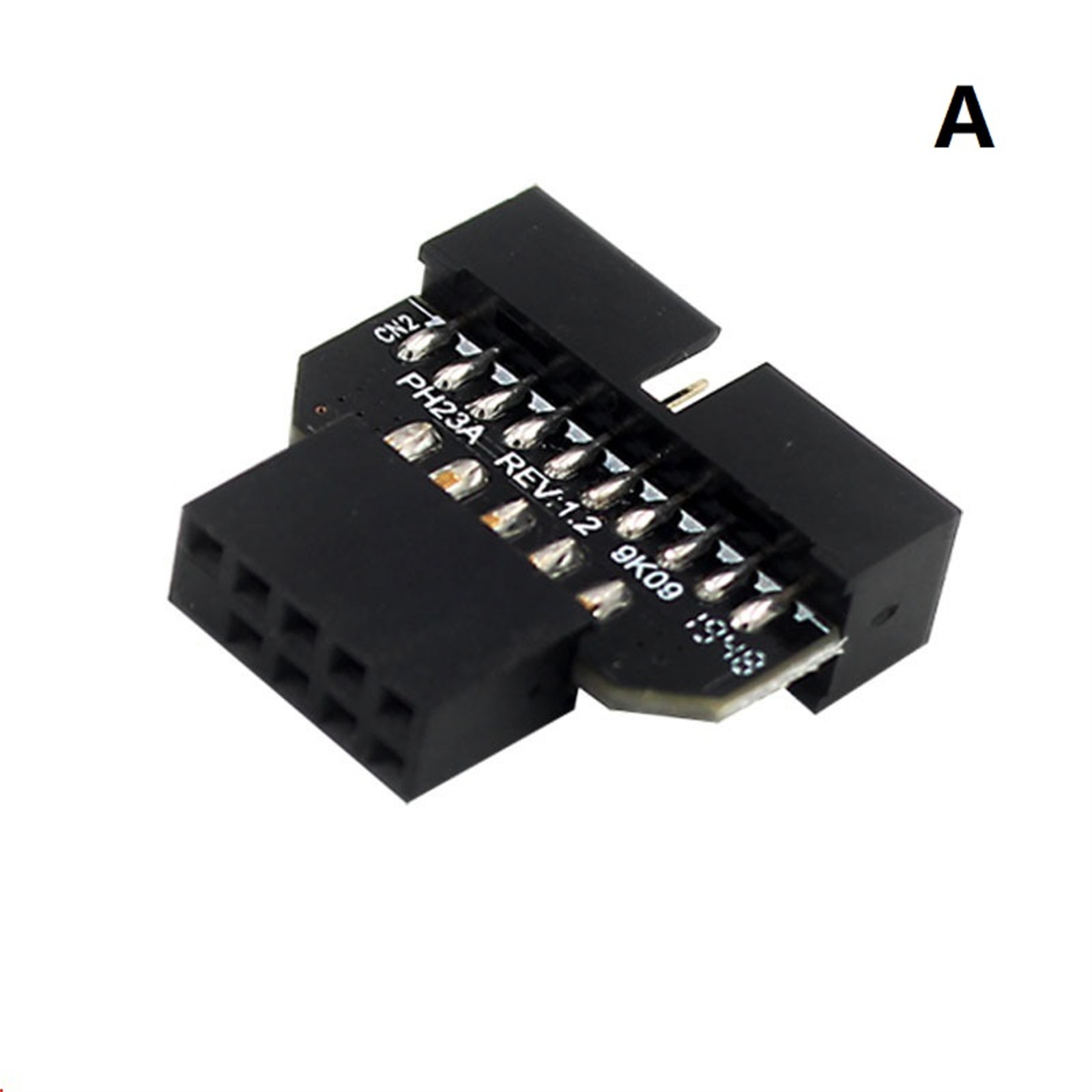 New Panel Plug-in Adapter Computer Motherboard USB3.0 19/20pin To USB2.0 9pin-